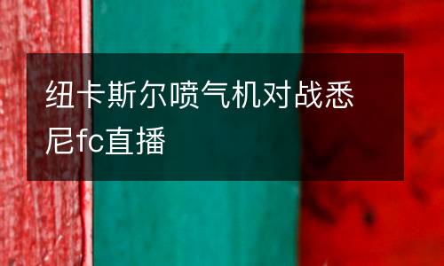 紐卡斯爾噴氣機對戰悉尼fc直播