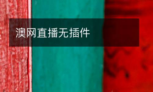 澳網直播無插件